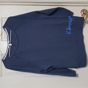 Dark blue sweater